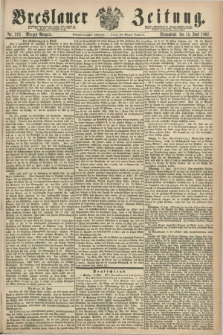 Breslauer Zeitung. Jg.48, Nr. 273 (15 Juni 1867) - Morgen-Ausgabe + dod.