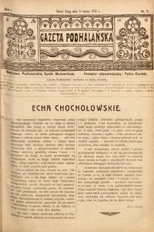 Gazeta Podhalańska. 1913, nr 11