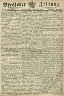Breslauer Zeitung. Jg.48, Nr. 354 (1 August 1867) - Mittag-Ausgabe