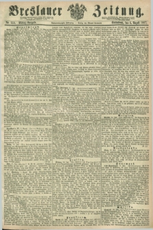 Breslauer Zeitung. Jg.48, Nr. 358 (3 August 1867) - Mittag-Ausgabe