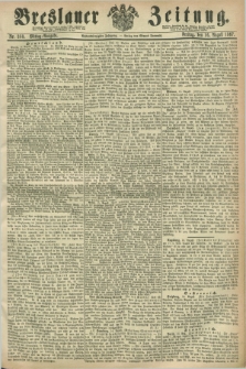 Breslauer Zeitung. Jg.48, Nr. 380 (16 August 1867) - Mittag-Ausgabe