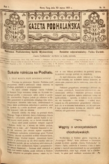 Gazeta Podhalańska. 1913, nr 14