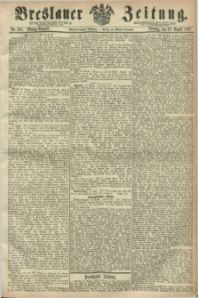Breslauer Zeitung. Jg.48, Nr. 398 (27 August 1867) - Mittag-Ausgabe