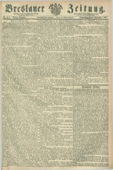 Breslauer Zeitung. Jg.48, Nr. 414 (5 September 1867) - Mittag-Ausgabe