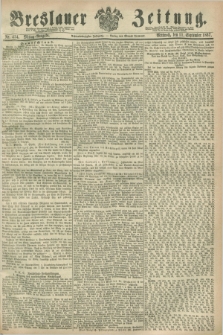 Breslauer Zeitung. Jg.48, Nr. 424 (11 September 1867) - Mittag-Ausgabe