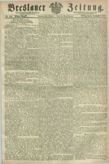 Breslauer Zeitung. Jg.48, Nr. 440 (20 September 1867) - Mittag-Ausgabe
