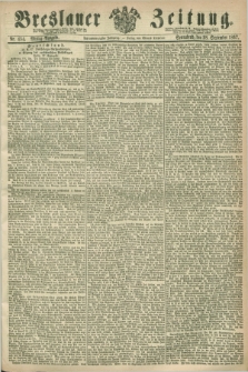 Breslauer Zeitung. Jg.48, Nr. 454 (28 September 1867) - Mittag-Ausgabe