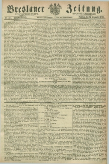Breslauer Zeitung. Jg.48, Nr. 455 (29 September 1867) - Morgen-Ausgabe + dod.