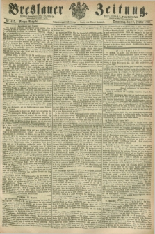 Breslauer Zeitung. Jg.48, Nr. 485 (17 October 1867) - Morgen-Ausgabe + dod.