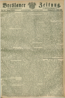 Breslauer Zeitung. Jg.48, Nr. 491 (20 October 1867) - Morgen-Ausgabe + dod.