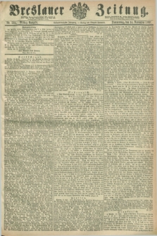 Breslauer Zeitung. Jg.48, Nr. 534 (14 November 1867) - Mittag-Ausgabe