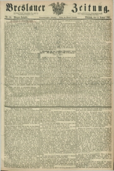 Breslauer Zeitung. Jg.49, Nr. 23 (15 Januar 1868) - Morgen-Ausgabe + dod.