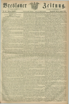 Breslauer Zeitung. Jg.49, Nr. 42 (25 Januar 1868) - Mittag-Ausgabe
