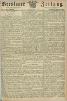 Breslauer Zeitung. Jg.49, Nr. 84 (19 Februar 1868) - Mittag-Ausgabe
