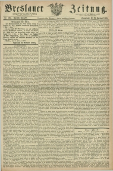 Breslauer Zeitung. Jg.49, Nr. 101 (29 Februar 1868) - Morgen-Ausgabe + dod.