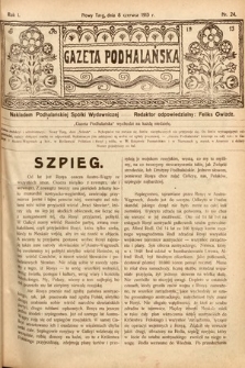 Gazeta Podhalańska. 1913, nr 24