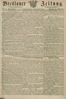 Breslauer Zeitung. Jg.49, Nr. 158 (2 April 1868) - Mittag-Ausgabe