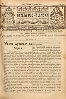 Gazeta Podhalańska. 1913, nr 25