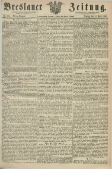 Breslauer Zeitung. Jg.49, Nr. 174 (14 April 1868) - Mittag-Ausgabe