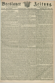 Breslauer Zeitung. Jg.49, Nr. 190 (23 April 1868) - Mittag-Ausgabe