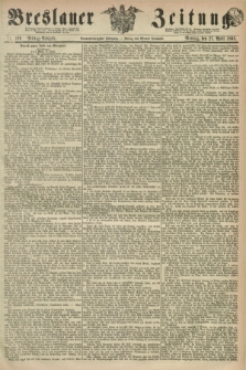 Breslauer Zeitung. Jg.49, Nr. 196 (27 April 1868) - Mittag-Ausgabe