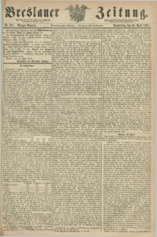 Breslauer Zeitung. Jg.49, Nr. 201 (30 April 1868) - Morgen-Ausgabe + dod.
