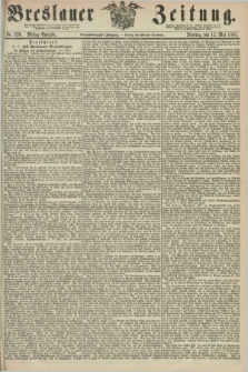 Breslauer Zeitung. Jg.49, Nr. 220 (12 Mai 1868) - Mittag-Ausgabe