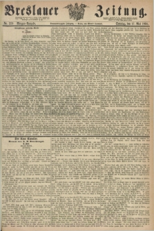 Breslauer Zeitung. Jg.49, Nr. 229 (17 Mai 1868) - Morgen-Ausgabe + dod.