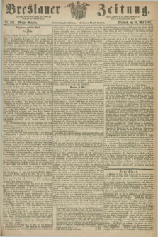 Breslauer Zeitung. Jg.49, Nr. 233 (20 Mai 1868) - Morgen-Ausgabe + dod.