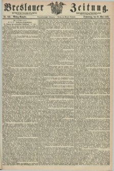 Breslauer Zeitung. Jg.49, Nr. 246 (28 Mai 1868) - Mittag-Ausgabe