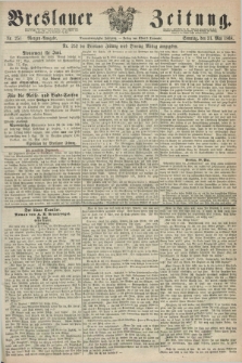 Breslauer Zeitung. Jg.49, Nr. 251 (31 Mai 1868) - Morgen-Ausgabe + dod.