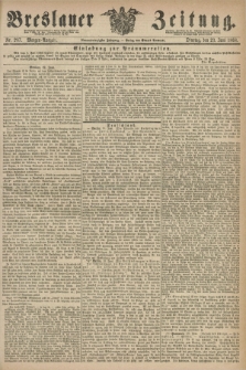 Breslauer Zeitung. Jg.49, Nr. 287 (23 Juni 1868) - Morgen-Ausgabe + dod.