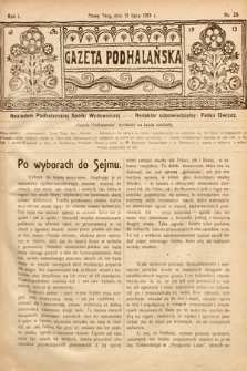 Gazeta Podhalańska. 1913, nr 29