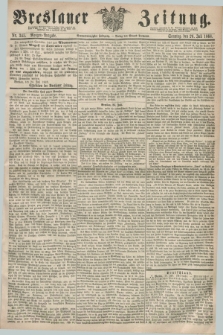 Breslauer Zeitung. Jg.49, Nr. 345 (26 Juli 1868) - Morgen-Ausgabe + dod.