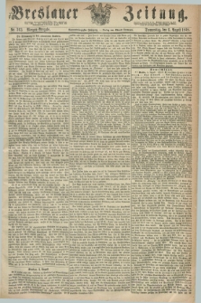 Breslauer Zeitung. Jg.49, Nr. 363 (6 August 1868) - Morgen-Ausgabe + dod.