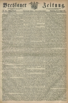Breslauer Zeitung. Jg.49, Nr. 364 (6 August 1868) - Mittag-Ausgabe