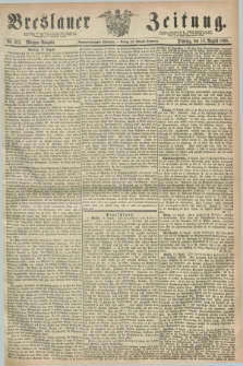 Breslauer Zeitung. Jg.49, Nr. 383 (18 August 1868) - Morgen-Ausgabe + dod.