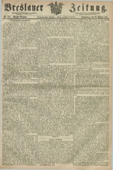 Breslauer Zeitung. Jg.49, Nr. 387 (20 August 1868) - Morgen-Ausgabe + dod.