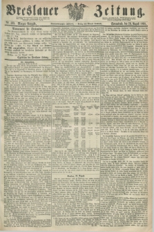 Breslauer Zeitung. Jg.49, Nr. 403 (29 August 1868) - Morgen-Ausgabe + dod.