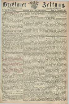 Breslauer Zeitung. Jg.49, Nr. 413 (4 September 1868) - Morgen-Ausgabe + dod.