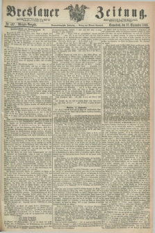 Breslauer Zeitung. Jg.49, Nr. 427 (12 September 1868) - Morgen-Ausgabe + dod.