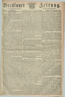 Breslauer Zeitung. Jg.49, Nr. 431 (15 September 1868) - Morgen-Ausgabe + dod.