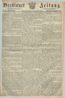 Breslauer Zeitung. Jg.49, Nr. 432 (15 September 1868) - Mittag-Ausgabe