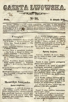 Gazeta Lwowska. 1848, nr 90