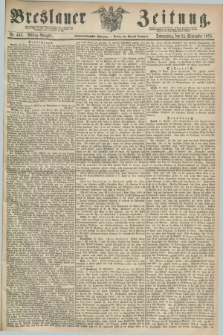 Breslauer Zeitung. Jg.49, Nr. 448 (24 September 1868) - Mittag-Ausgabe