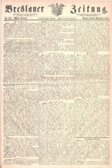 Breslauer Zeitung. Jg.49, Nr. 454 (28 September 1868) - Mittag-Ausgabe