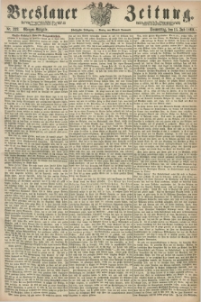 Breslauer Zeitung. Jg.50, Nr. 323 (15 Juli 1869) - Morgen-Ausgabe + dod.