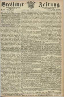 Breslauer Zeitung. Jg.50, Nr. 336 (22 Juli 1869) - Mittag-Ausgabe