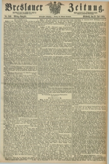 Breslauer Zeitung. Jg.50, Nr. 346 (28 Juli 1869) - Mittag-Ausgabe