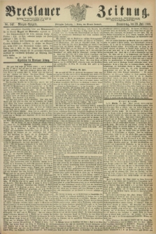 Breslauer Zeitung. Jg.50, Nr. 347 (29 Juli 1869) - Morgen-Ausgabe + dod.